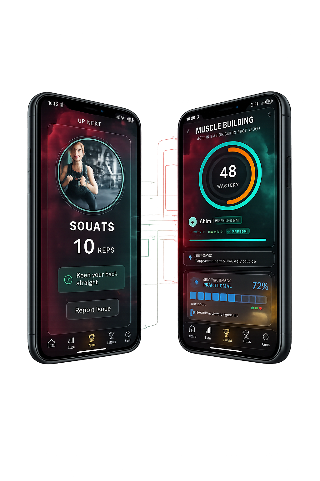 Adaptive workout tracking