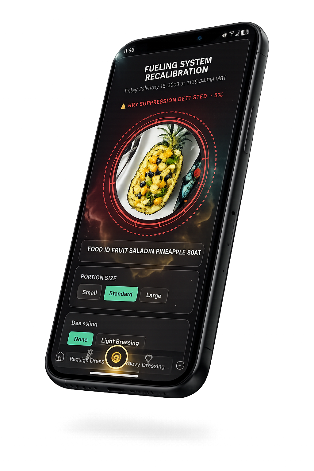 AI food scanning demo